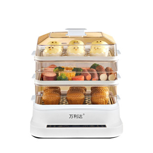 32L Large Capacity Vanlida Electric Steamer Household Integrated Multi-functional Steam Pot Intelligent Multi-layer Transparent Factory Batch