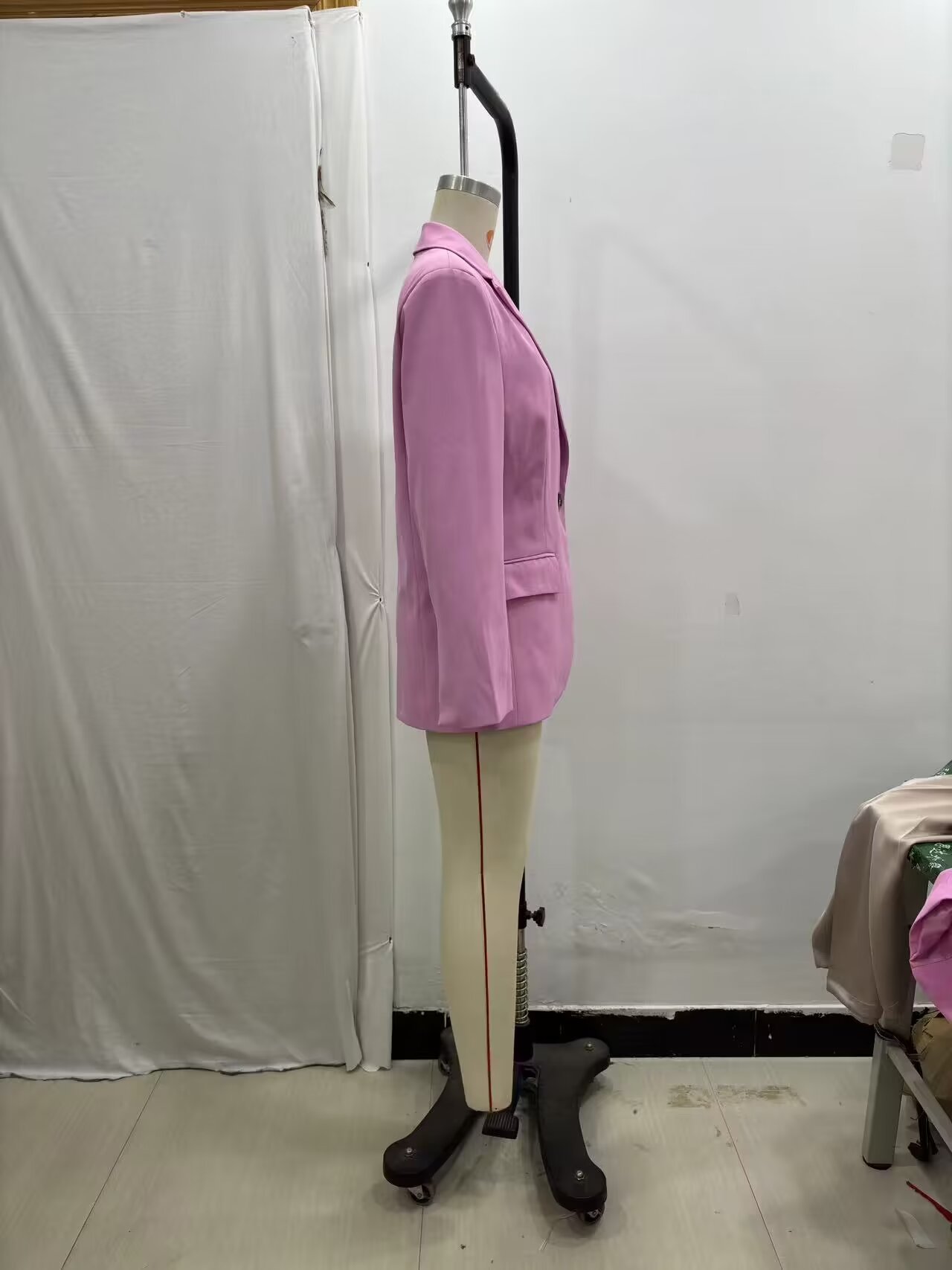345g Weight Long Sleeve Sleeve Length Polyester Fabric Type Pant Co-ord Set, Blazer Suits Co-ord Set Sets Type 2 Pieces Set Quantity Daily Occasion Turndown Neckline Loose Fit Type Solid Color Pattern Spring, Autumn Season Women's Gender Pleated Design Casual, Elegant Style Daily Women's Casual Elegant Solid Color Polyester Pleated Pant Co-ord Set Blazer Suits Co-ord Set Pants Sets 2