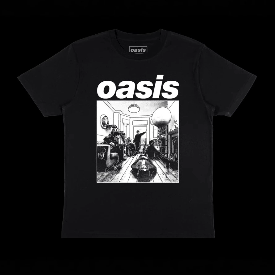 2025 Oasis Tour Peripheral Limit T-Shirts ndy Cotton T-Shirt