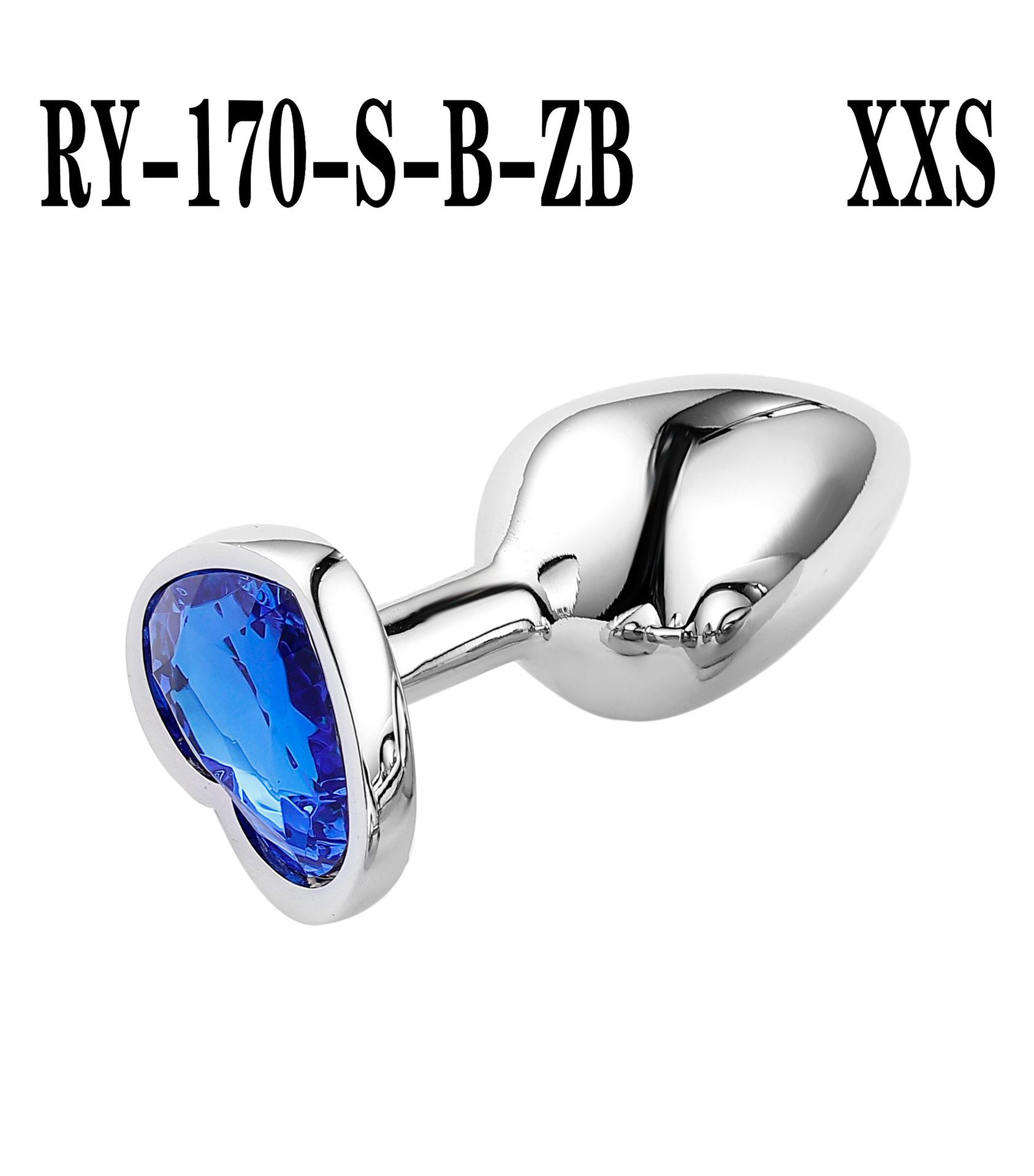 Corazón de metal plug anal back patio para usar artículos sexuales dilatadores coquetear al por mayor SM artículos sexuales para adultos