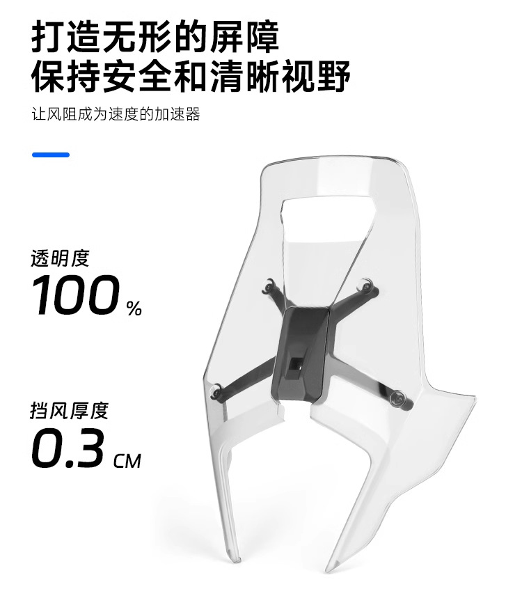Cross-Border Applicable Ktm390/790/890Adv Modified Windshield Motorcycle Wind Deflector 19-24