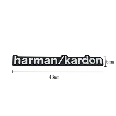 Harman Kardon 표면 브러시드 패치