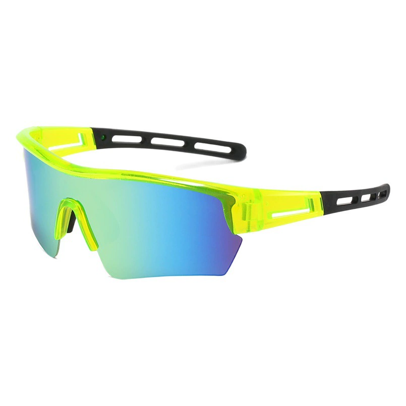 Yusha Cross-Border Новые спортивные очки на открытом воздухе 9332 Солнцезащитные очки для езды на велосипеде Мужские и женские модные красочные солнцезащитные очки