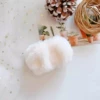 Rabbit hair underwear beige
