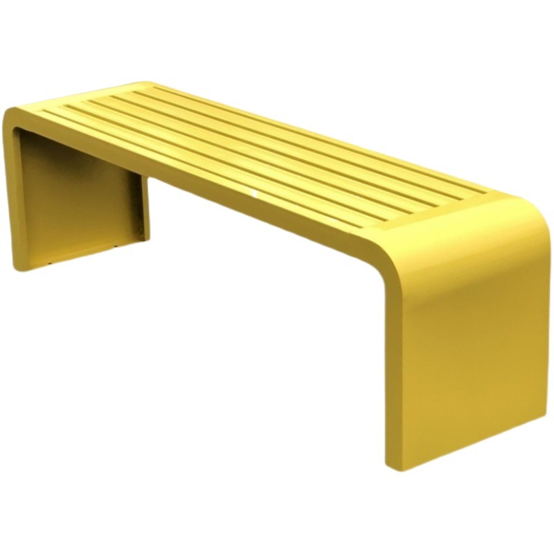 Outdoor Bench Bench Waterproof and Rust-Proof Outdoor Courtyard Leisure Bench Row Chair Shopping Mall Garden Square Rest