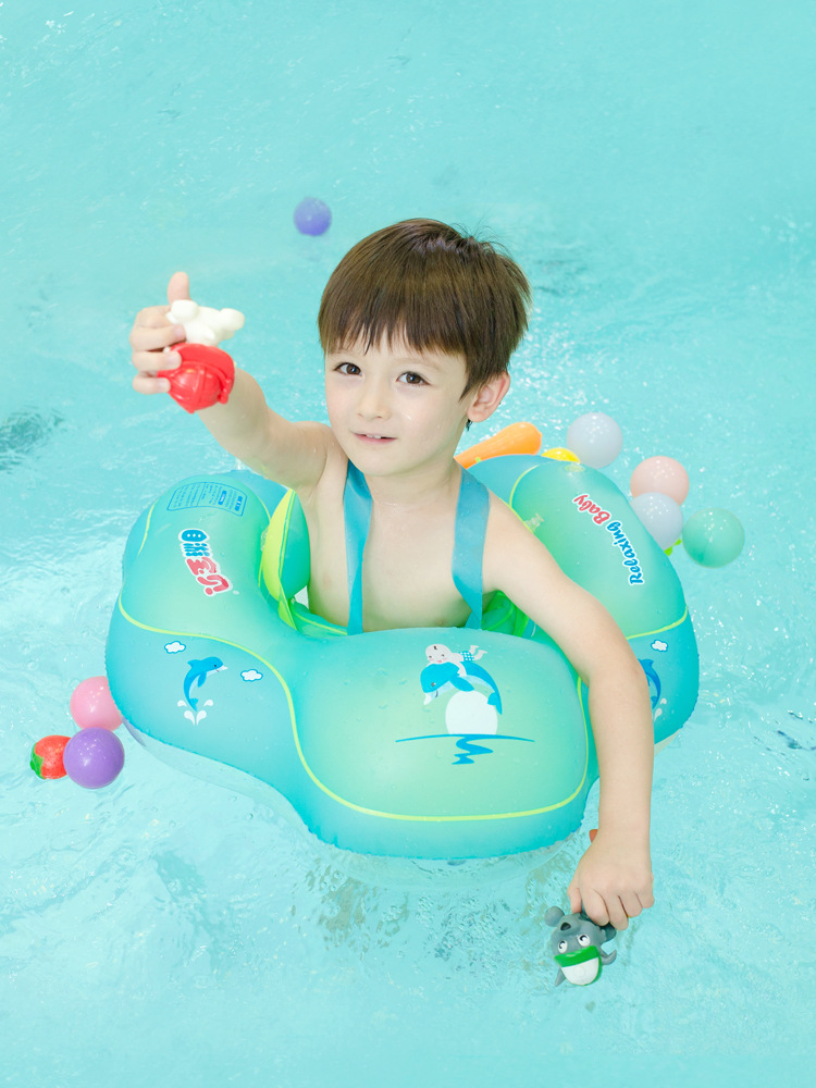 Transfronterizo en stock anillo de mentira bebé de 1 a 6 años de edad niños natación anillo de las axilas bebé PVC anillo de asiento inflable al por mayor