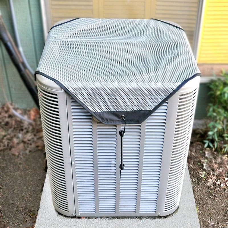 クロスボーダー電気商熱売屋外エアコンカバー樹脂ネットエアコン外機カバー|undefined