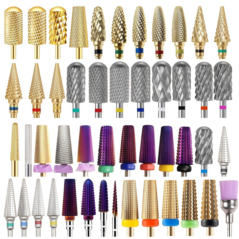 Tungsten Steel Five-In-One Nail Polishing Head for Quick Nail Removal, Nail Gel and Dead Skin Removal, Nail Art Tool Tungsten Steel Five-In-One Nail Polishing Head for Quick Nail Removal, Nail Gel and Dead Skin Removal, Nail Art Tool