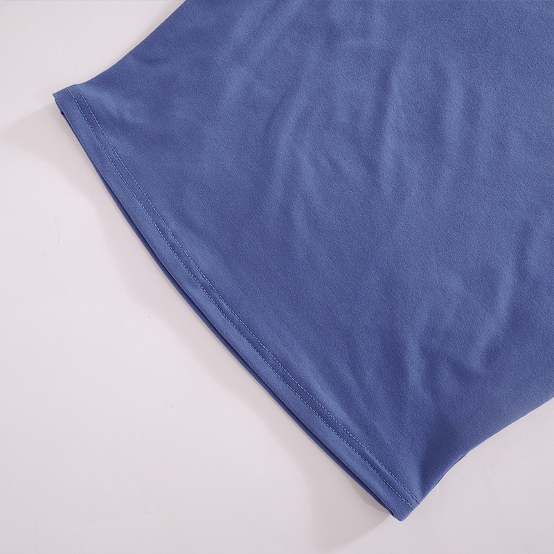 Women Clothing Spring Summer Solid Color Short Sleeve Casual Shorts Set