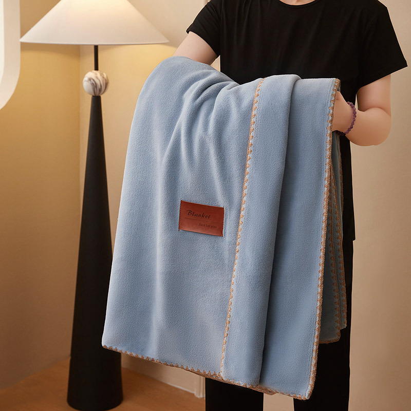 Mantras de cachemira de oficina gruesa mantas de siesta mantas de lana de coral mantas de aire acondicionado sofá mantas de capa para cama