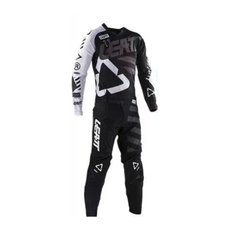 Lte Mountain Bike Cycling Suit Set Moisture-Wicking Off-Road Motorcycle Racing Suit Breathable