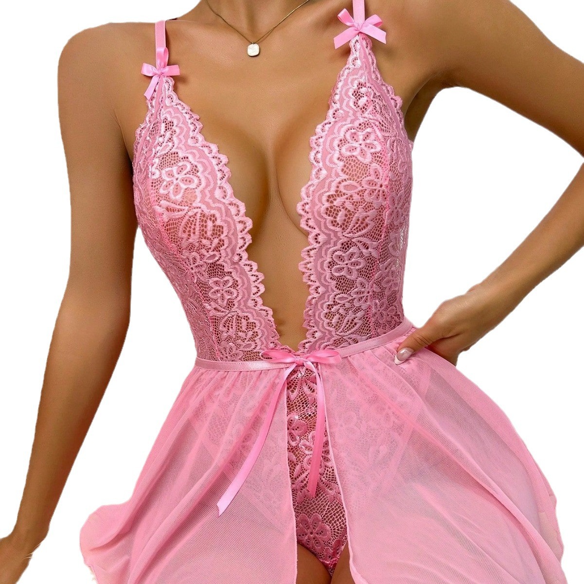Fuente de comercio exterior Europa y América nueva impresión de tela de tela sexy ropa interior de encaje