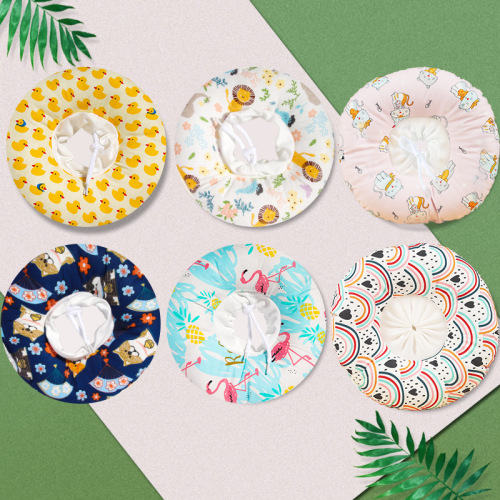 Elizabeth Circle Cat Cotton Neck Collar Universal Anti-Scratch Cat and Dog Collar Protective Circle Beauty Cover Shame Circle