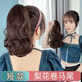 假发片;假发马尾;假发长卷发