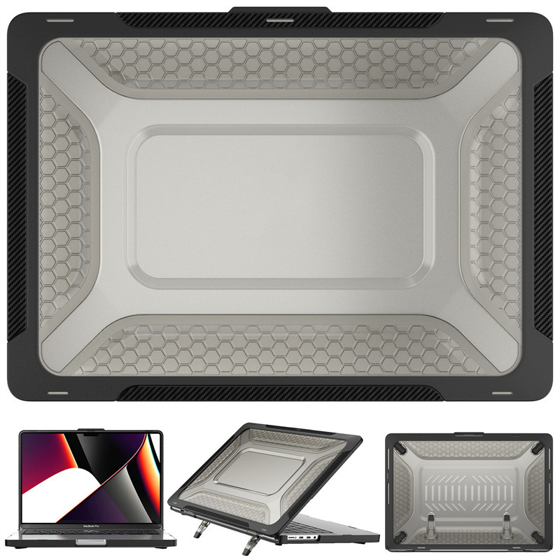 Aplicable para Apple Macbook Air13 cubierta de portátil disipación de calor PC Stand Pro 14 16 cubierta trasera a prueba de caídas image 2