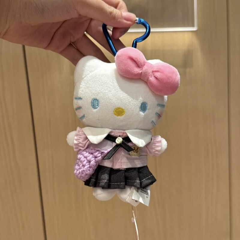 本物のハローキティサンリオバッグペンダントぬいぐるみキーホルダースクールバッグペンダント人形|undefined