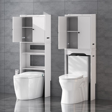 洗手间落地置物架免打孔浴室马桶柜子多层防水储物柜卫生间收纳柜