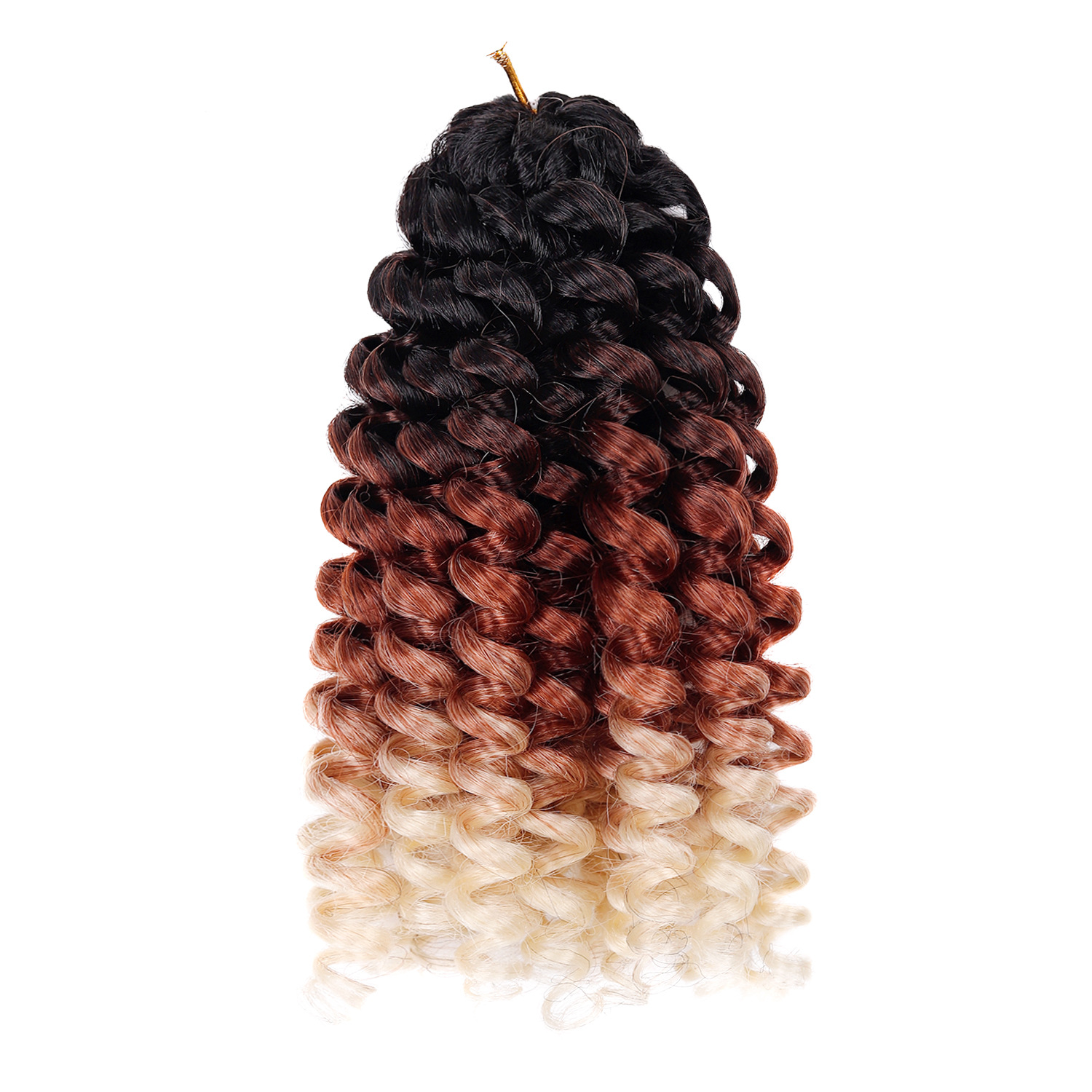 Extensiones de Cabello Crochet para Trenzas 20 Tiras de 8 Pulgadas Seda Sintética