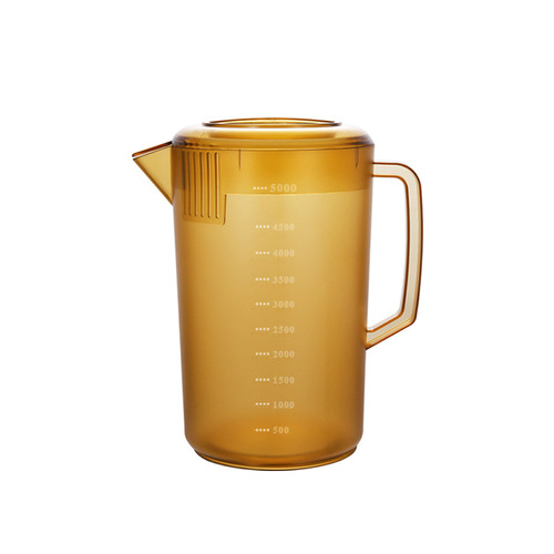 PC cold kettle, acrylic frosted scale, juice kettle, heat-resistant, large-capacity plastic, commercial, drop-resistant cold kettle