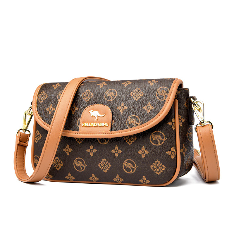 2024 Herbst Neue Damentasche Einzelne Schulter Crossbody Gedruckt Mode Vielseitig Koreanische Version 6069_voghion.com