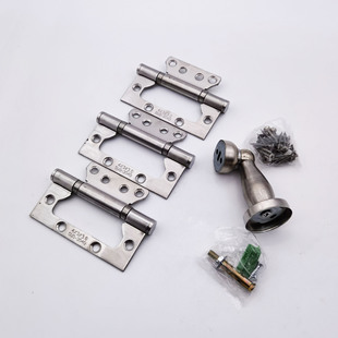 Factory wholesale stainless steel letter hinge door suction hinge set thickened hinge stainless steel hinge