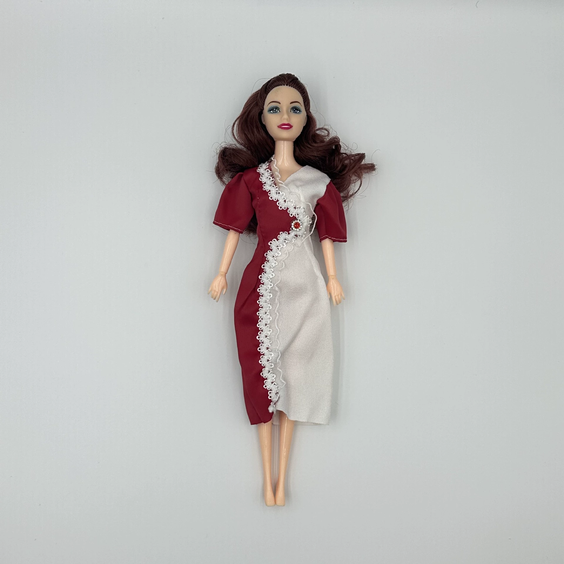 Модная кукла для переодевания, игрушка, платье, детская одежда, 11 дюймов