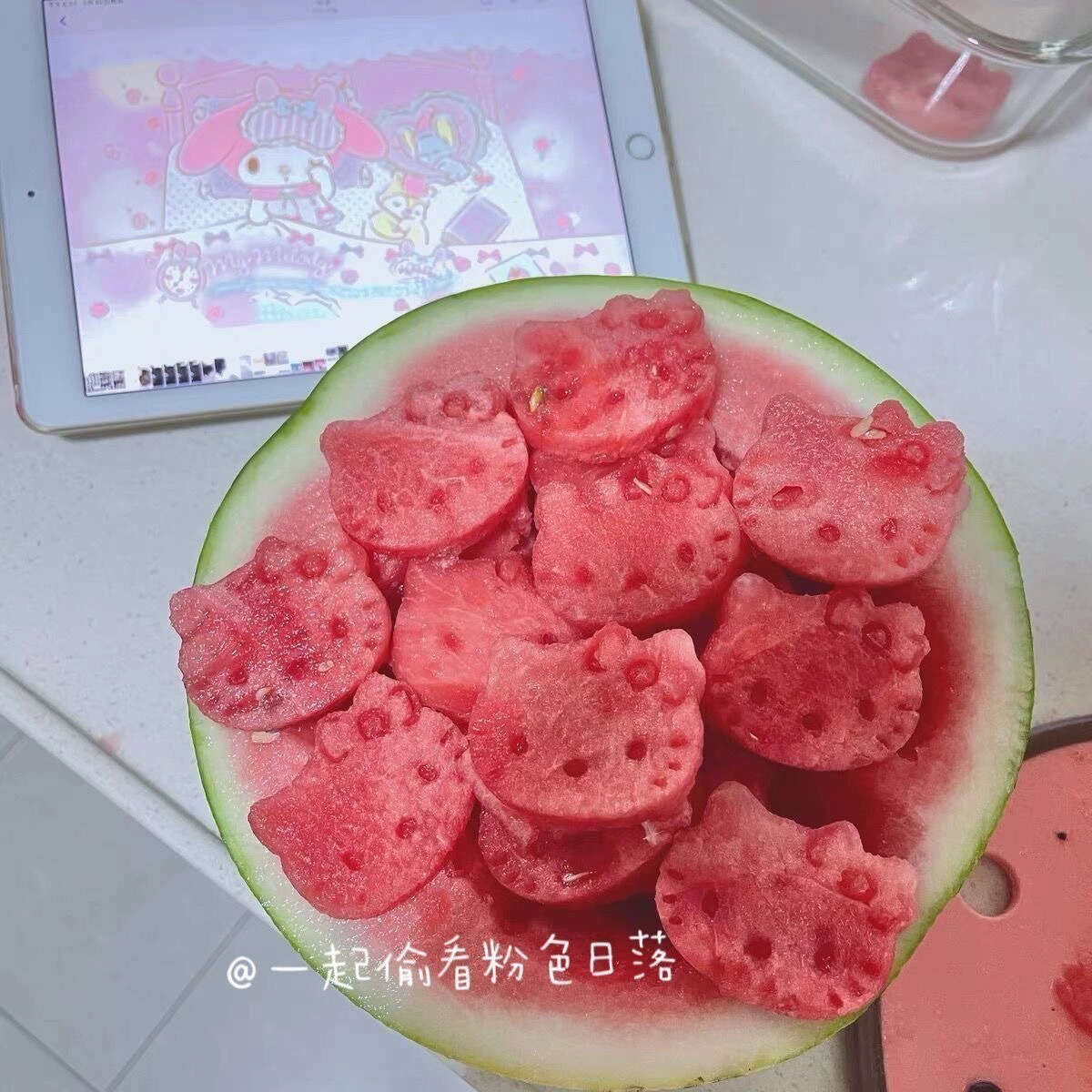 Xiaohongshu котёнок кошка форма продукты пища ранга на воде арбуза печенье шлифовальное оборудование особая выпечка особый DIY пресс инструмент
