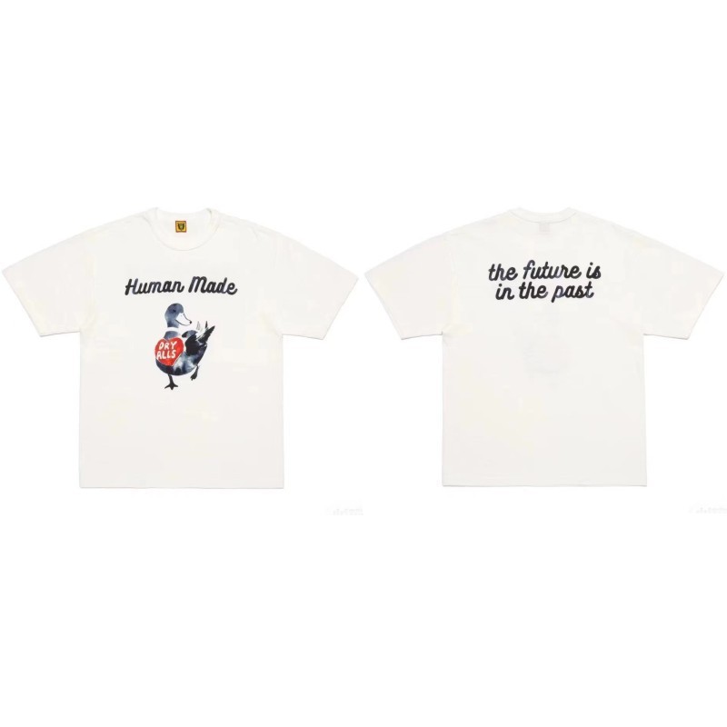 日本アメリカのトレンディなブランドヒューマンドラゴン年限定半袖メンズカップル夏の漫画動物 Tシャツ純綿トップ|undefined