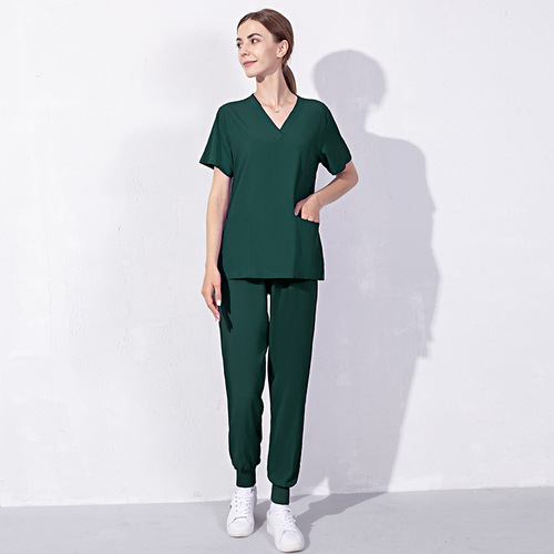 Summer Uniform Set for Doctors, Nurses, Beauty Hospitals, Pet Dental Clinics, Operating Rooms, and Handwashing Gowns