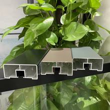 极美铝合金90加筋楼梯扶手面管阳台护栏别墅玻璃楼梯扶手户外护栏