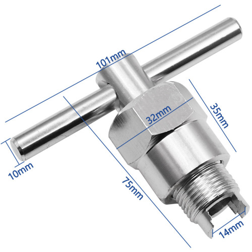 New faucet bathroom wrench, cartridge puller, magazine extraction tool, aluminum alloy wrench