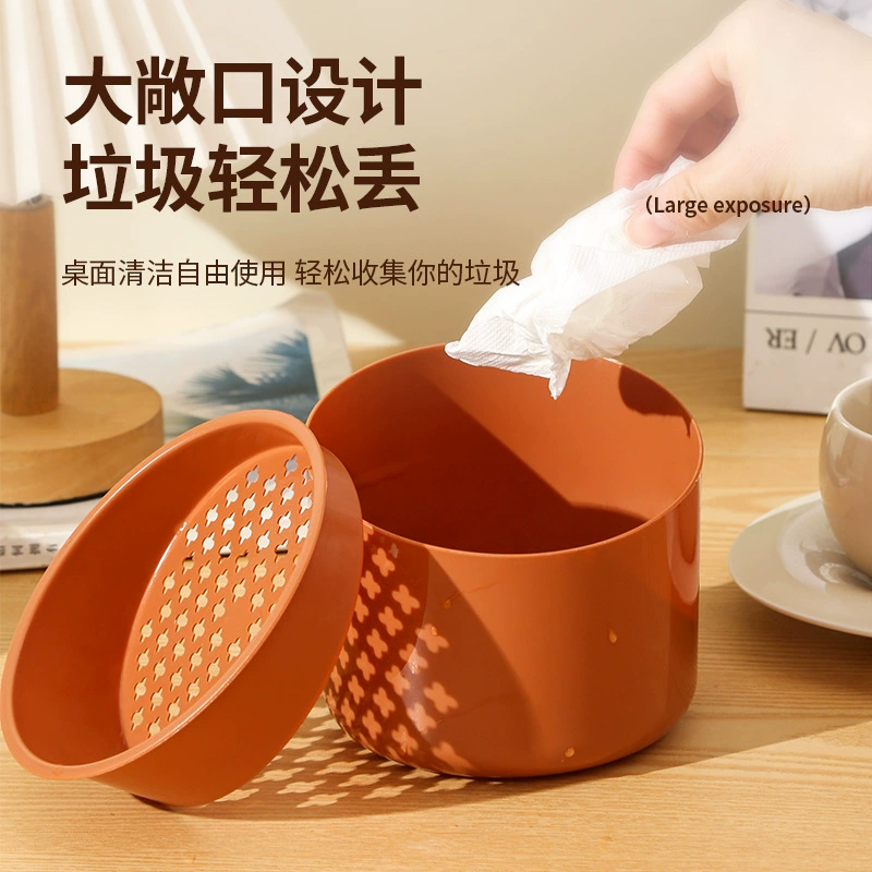 Bucket, tea set with accessories, filter, table garbage can