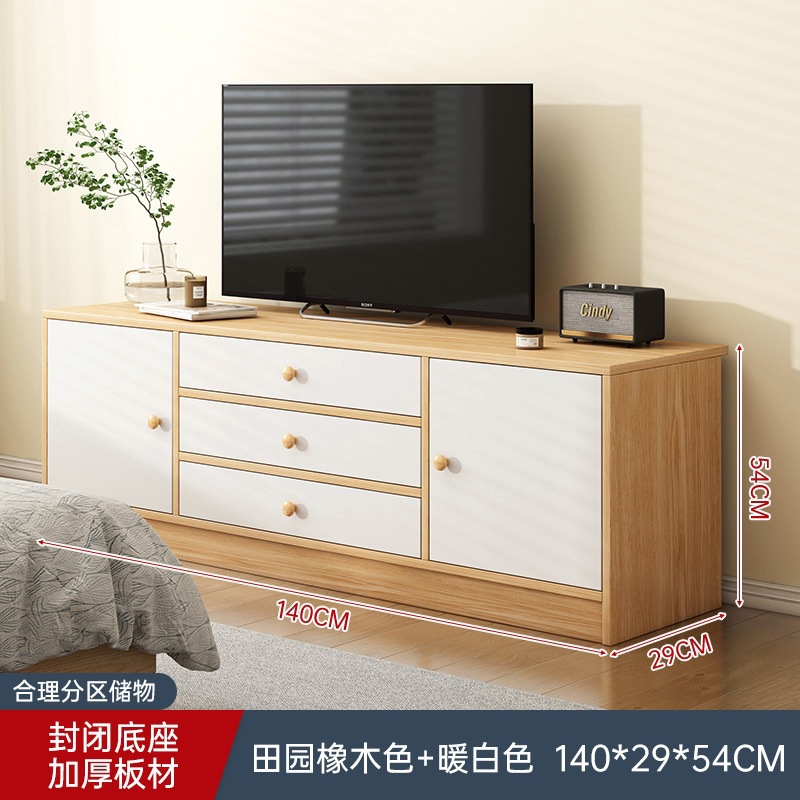 Gabinete de televisión directo de fábrica de alta calidad, armario de almacenamiento moderno simple, sala de estar doméstica, dormitorio pequeño, nuevo tipo image 17