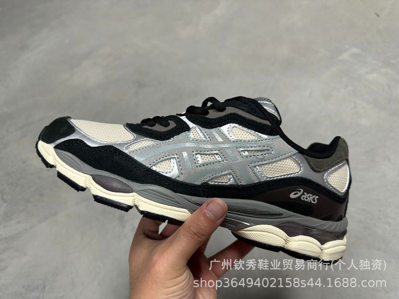 新しいクロスボーダーアーサー男性と女性の GEL-NYC 滑り止め耐摩耗性スプライシングメッシュ通気性スポーツランニングシューズ|undefined