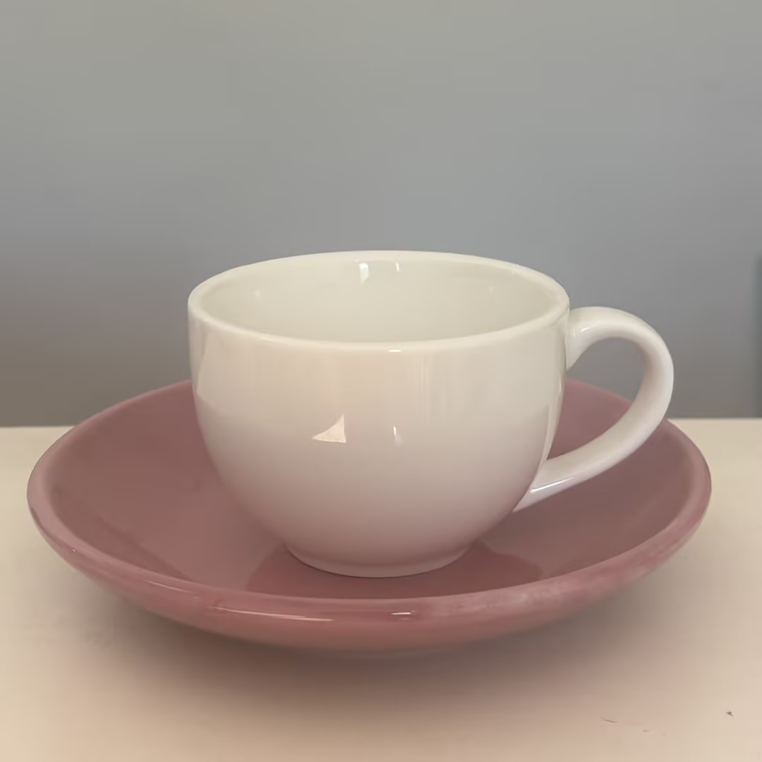 Taza de cerámica personalizada Taza de agua de transferencia térmica Taza de agua de 11oz Taza de regalo de exportación de porcelana de hueso