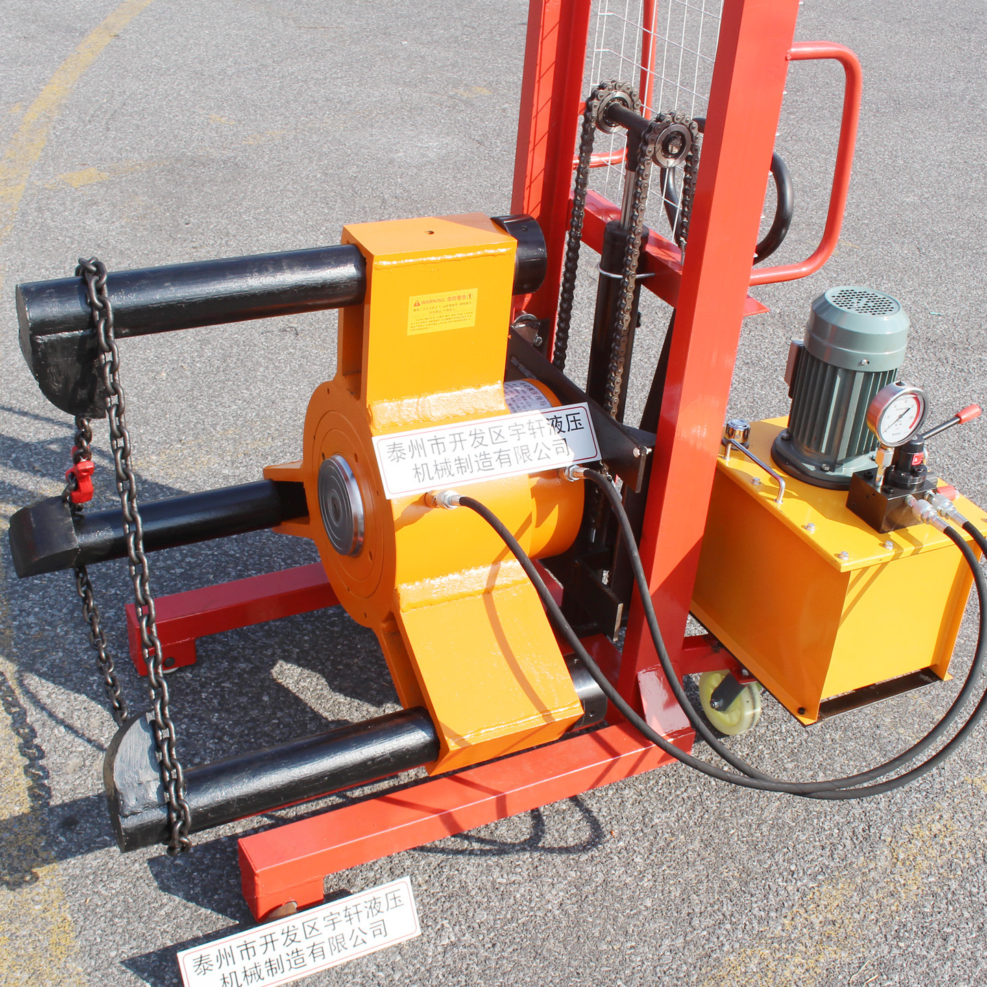 电动液压升降拉马100T小车拔轮器FBL型200T三爪轴承拆卸工具500吨