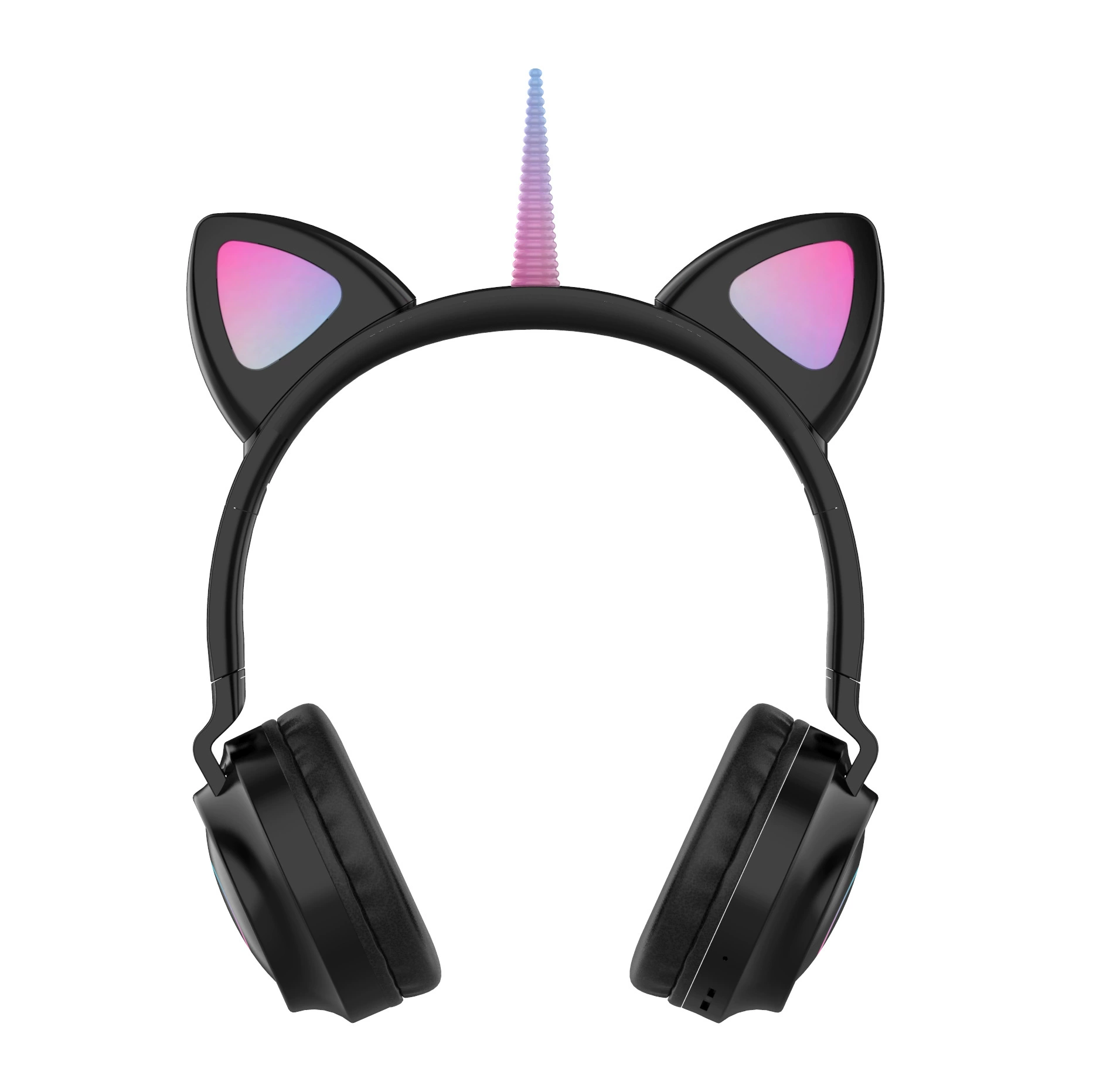 Поставляемые с завода Bluetooth-наушники Unicorn, гарнитура с подсветкой LED при ношении, детская мультяшная модель для бега