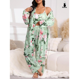 Z 77145 Robe Slip Dress Set ˯�۵���ȹ������