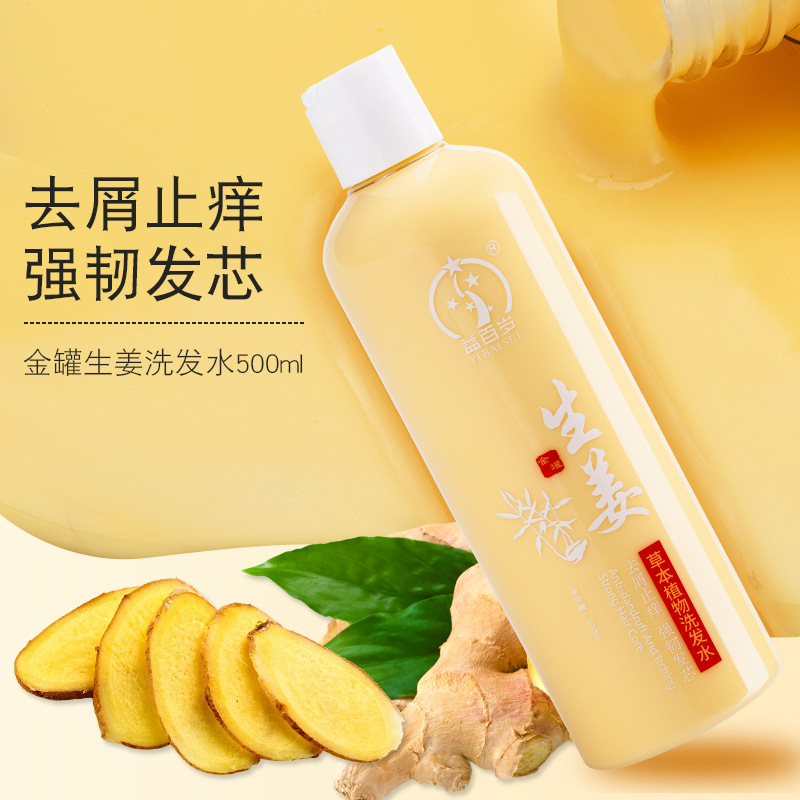 Beneficial centenarians ginger shampoo nourish Hair refreshing Dandruff clean scalp Moderate Conserve scalp