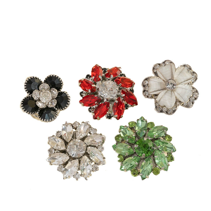 RhineStone Button COVER manufacturer Cross -border shirt sleeve buckle clothing jewelry diamond jewelry buttons