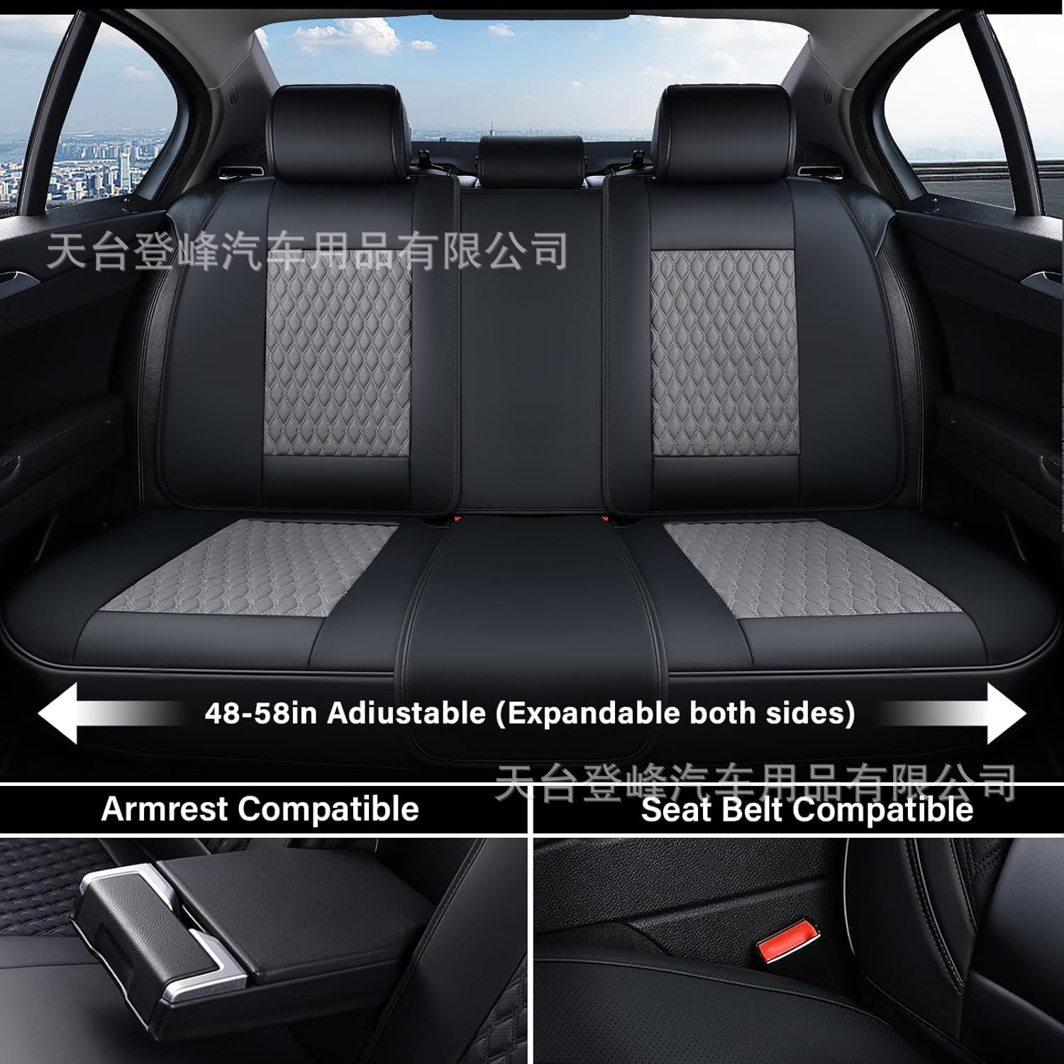 Car Leather Seat Covers Are Suitable for Most Sedans, Suvs, Pickup Trucks, Tacoma, Toyota Hilux, Ford 150