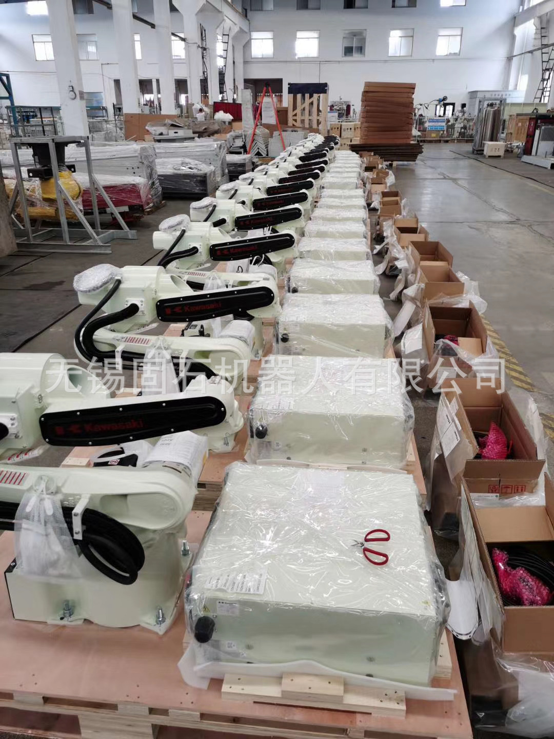 川崎机器人批量出货