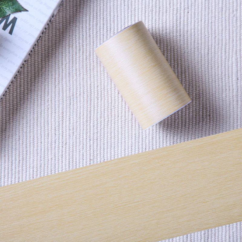 Marcos de madera bordes pegatinas decorativas tiras autoadhesivas líneas de base dañadas reparación de puertas de madera agujeros para cubrir la fealdad Weidong