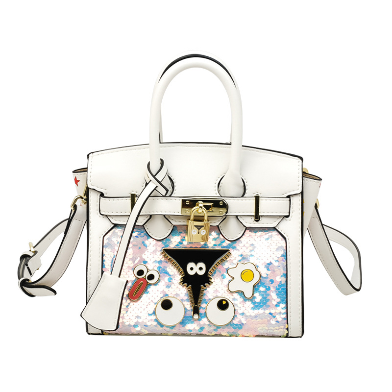 Europa y los Estados Unidos clásicos sequinillas de moda insignia de moda moda de moda de estilo de personalidad de bolsas de cuentas especiales 2816 #