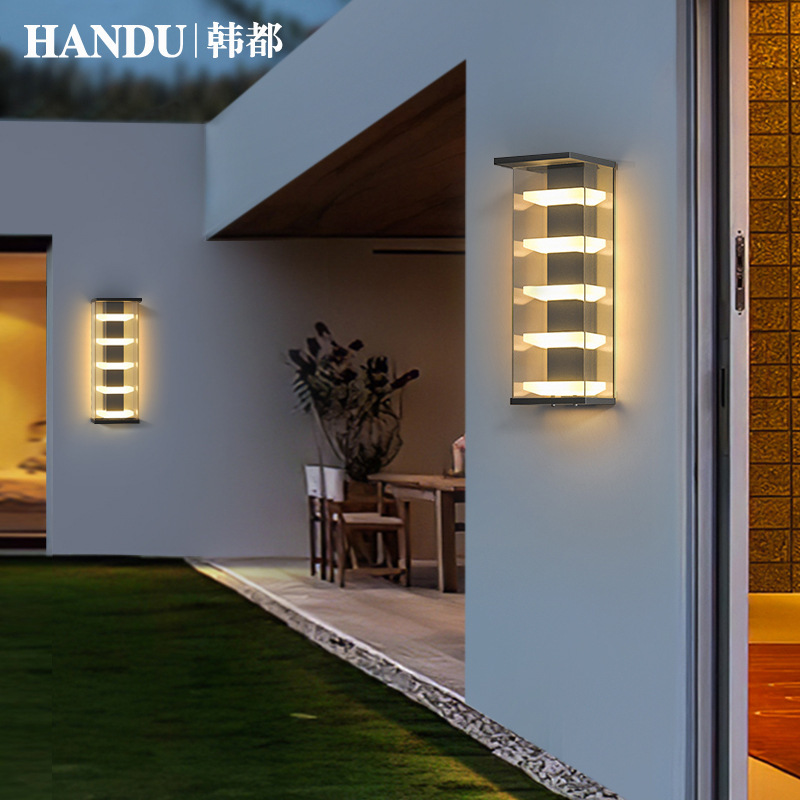 Outdoor wall lamp exterior wall front lamp exterior door front door wall garden splash wall lamp sun courtyard exterior wall lamp