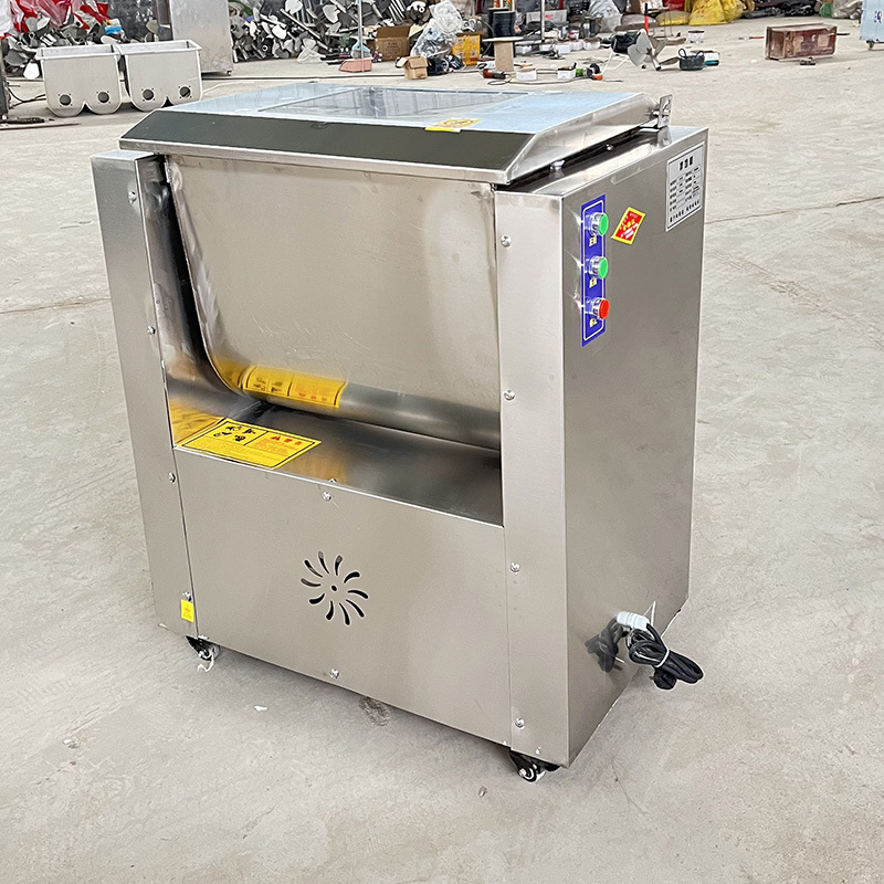 商用小型拌馅机香肠馅包子馅全自动出料搅拌机多功能馅料拌馅机
