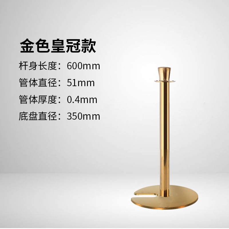 barra de conserjería hotel cuerda de un metro barandilla de alambre de acero inoxidable aislamiento banda de cola barandilla valla de bienvenida columna