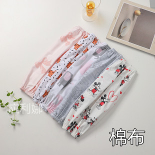 Floral cotton oversleeve men's and women's home anti-fouling work sleeve computer office Student factory work 2 yuan shop