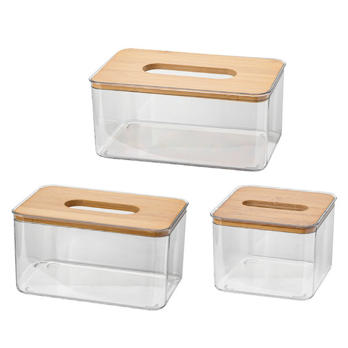 Nordic minimalist creative toilet paper holder household living room tissue box facial tissue napkin storage box Instagram transparent trendy