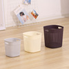 Plain colour Simplicity square Trash Home Furnishing practical thickening Hollow Trash lidless Storage bucket